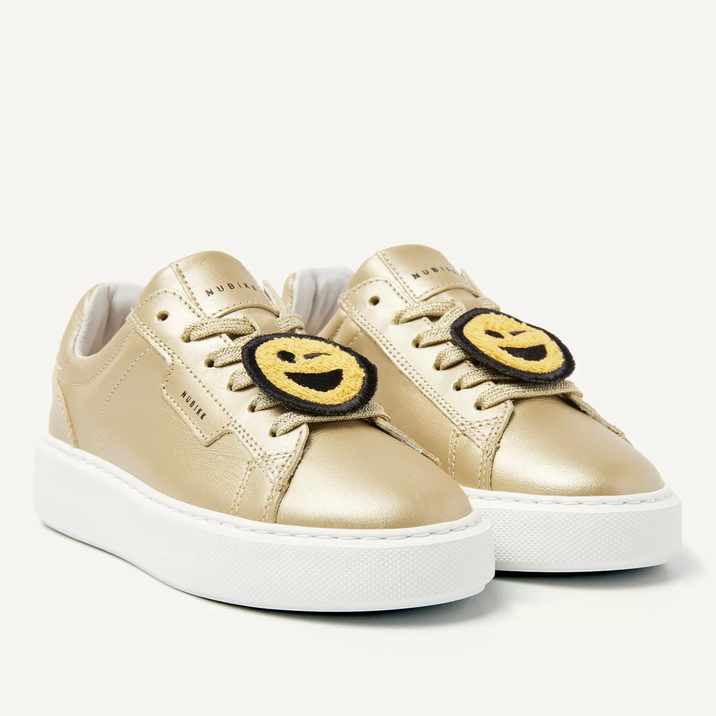 Nubikk Vince Tora K Gouden Sneakers Voor Kids- Schoenen | Bekijk alles