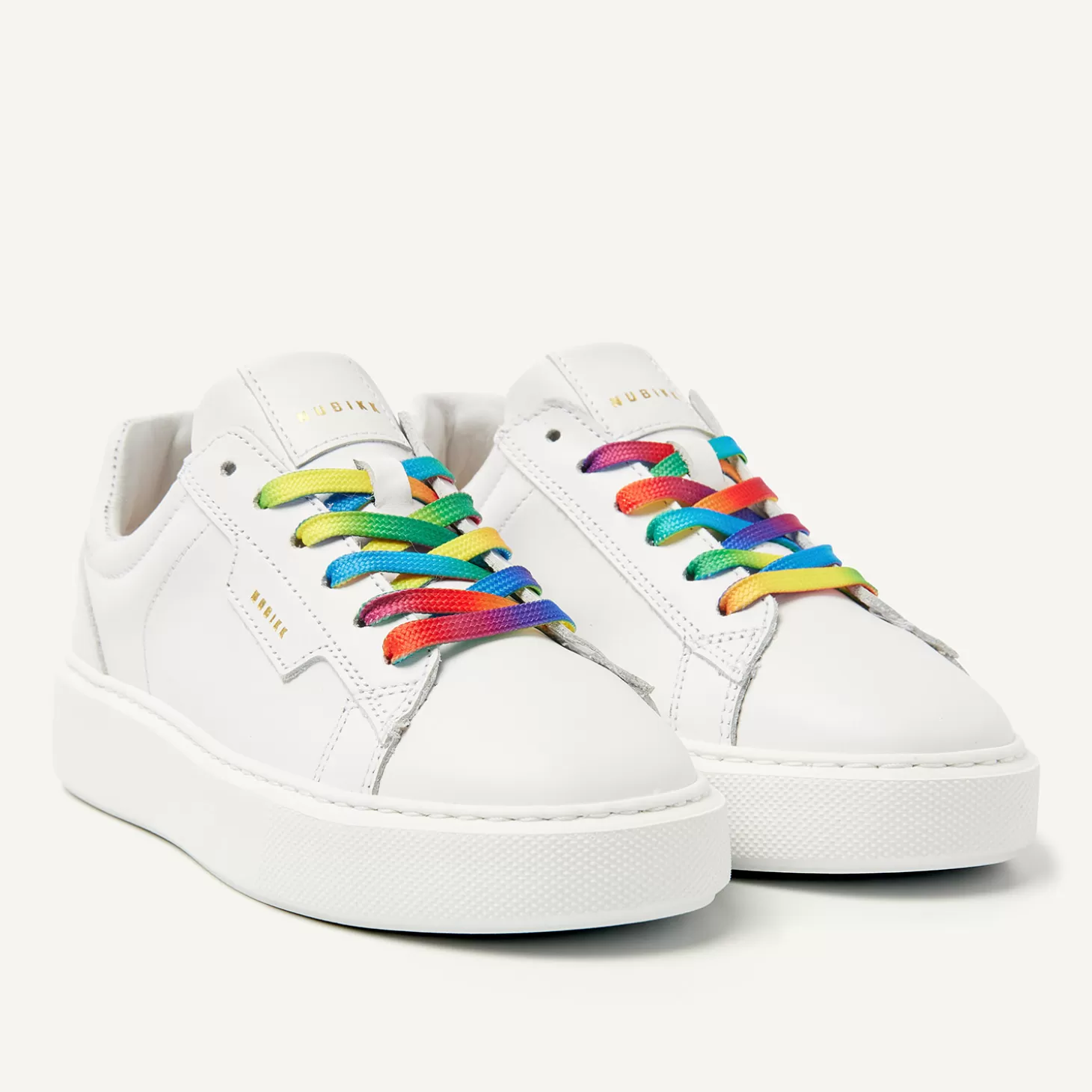 Nubikk Vince Tora K Witte Sneakers Voor Kids- Schoenen | Bekijk alles